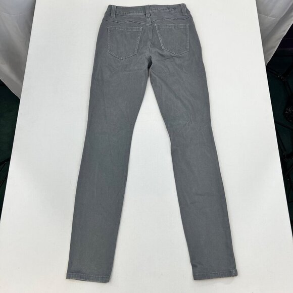 Cabi Women’s Low Rise Gray Skinny Jeans Size 2 Stretch Five Pocket - Picture 7 of 9
